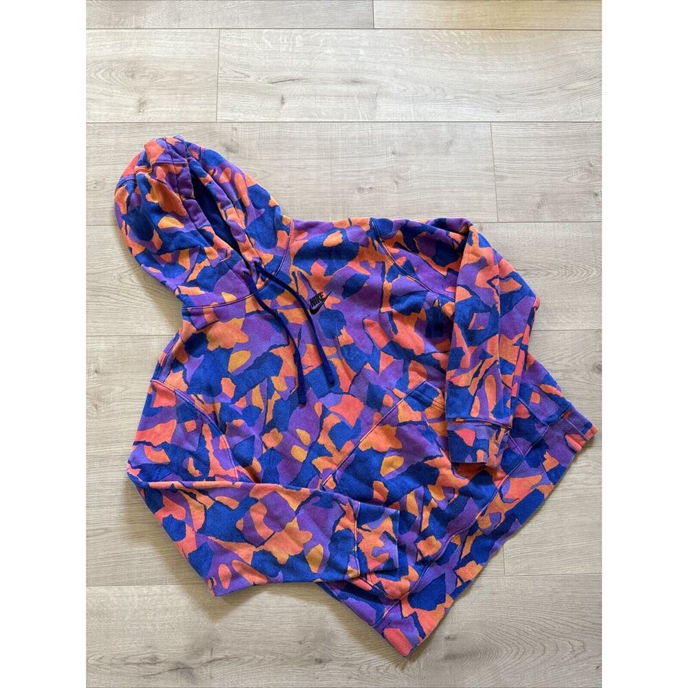 Nike Sportswear Club Hoodie Pullover Size Medium Fleece